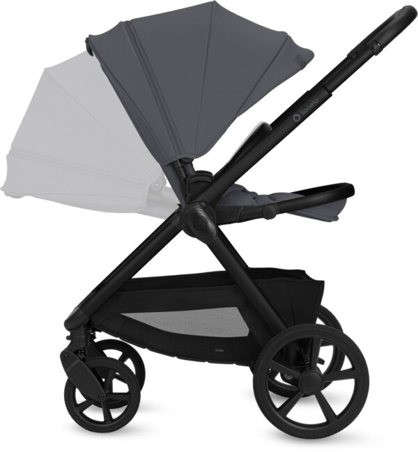 Ratini.lv | CARMINE 2IN1 bērnu ratu komplekts krāsa GREY STONE bilde #23