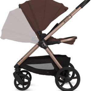 Lionelo CARMINE 2IN1 bērnu ratu komplekts krāsa BROWN CHOCOLATE