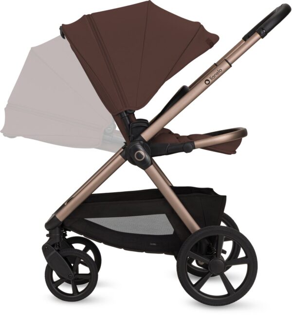 Ratini.lv | CARMINE 2IN1 bērnu ratu komplekts krāsa BROWN CHOCOLATE bilde #15