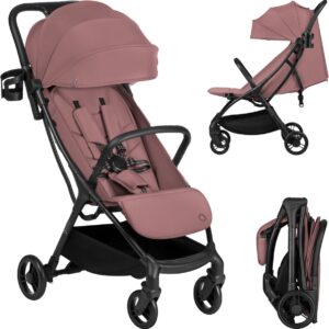 Lionelo AGIA pastaigu ratiņi krāsa PINK MAUVE