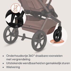 Lionelo FREYA 3IN1 bērnu ratu komplekts krāsa BROWN CHOCOLATE