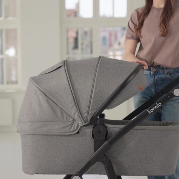 Ratini.lv | BIANKA bērnu ratu komplekts 3in1 krāsa BEIGE TAUPE bilde #27