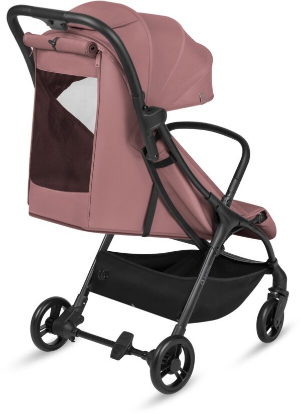 Ratini.lv | AGIA pastaigu ratiņi krāsa PINK MAUVE bilde #7