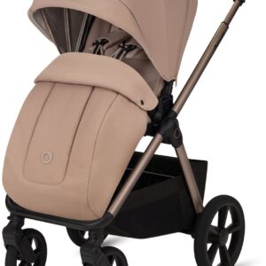 Lionelo CARMINE 2IN1 bērnu ratu komplekts krāsa BEIGE SAND