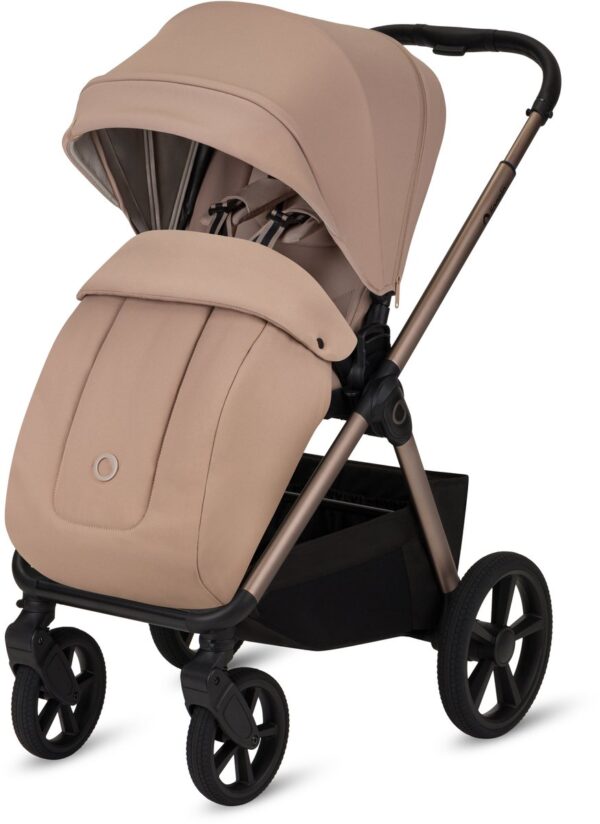 Ratini.lv | CARMINE 2IN1 bērnu ratu komplekts krāsa BEIGE SAND bilde #35