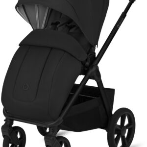 Lionelo CARMINE 2IN1 bērnu ratu komplekts krāsa BLACK ONYX
