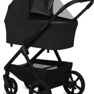 Lionelo CARMINE 2IN1 bērnu ratu komplekts krāsa BLACK ONYX