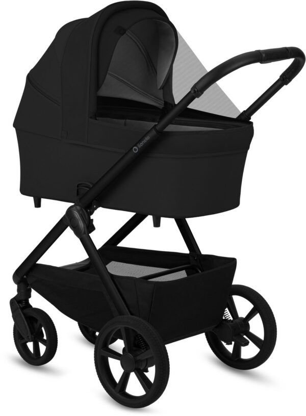 Ratini.lv | CARMINE 2IN1 bērnu ratu komplekts krāsa BLACK ONYX bilde #5