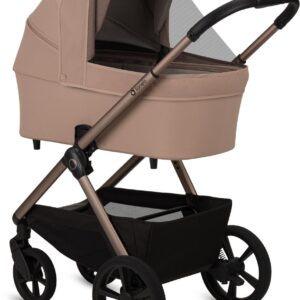 Lionelo CARMINE 2IN1 bērnu ratu komplekts krāsa BEIGE SAND
