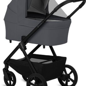 Lionelo CARMINE 2IN1 bērnu ratu komplekts krāsa GREY STONE