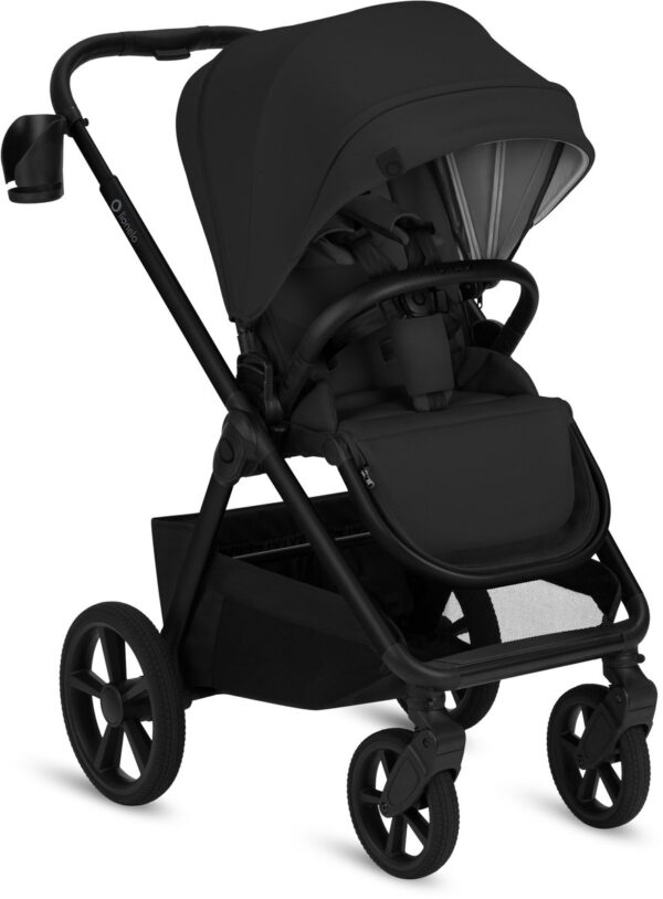 Ratini.lv | CARMINE 2IN1 bērnu ratu komplekts krāsa BLACK ONYX bilde #23