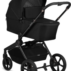 Lionelo FREYA 2IN1 bērnu ratu komplekts krāsa BLACK ONYX
