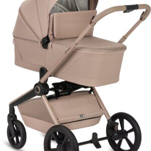 Lionelo FREYA 2IN1 bērnu ratu komplekts krāsa BEIGE SAND