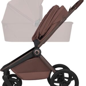 Lionelo FREYA 2IN1 bērnu ratu komplekts krāsa BROWN CHOCOLATE