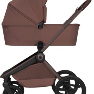 Lionelo FREYA 2IN1 bērnu ratu komplekts krāsa BROWN CHOCOLATE