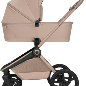 Lionelo FREYA 2IN1 bērnu ratu komplekts krāsa BEIGE SAND