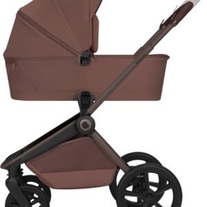 Lionelo FREYA 2IN1 bērnu ratu komplekts krāsa BROWN CHOCOLATE