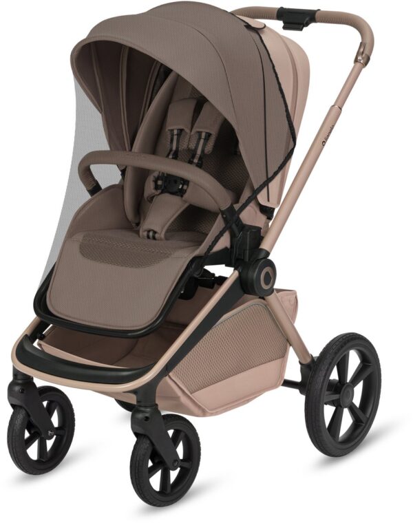 Ratini.lv | FREYA 3IN1 bērnu ratu komplekts krāsa BEIGE SAND bilde #35