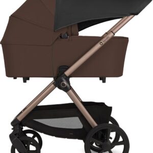 Lionelo CARMINE 2IN1 bērnu ratu komplekts krāsa BROWN CHOCOLATE