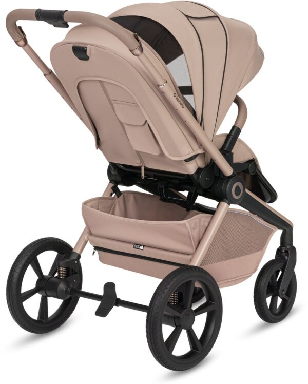 Ratini.lv | FREYA 3IN1 bērnu ratu komplekts krāsa BEIGE SAND bilde #33