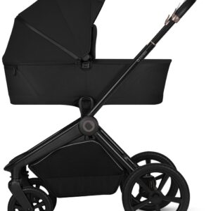 Lionelo FREYA 2IN1 bērnu ratu komplekts krāsa BLACK ONYX