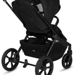 Lionelo FREYA 2IN1 bērnu ratu komplekts krāsa BLACK ONYX