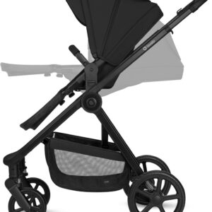 Lionelo GREET 3IN1 bērnu ratu komplekts krāsa BLACK ONYX