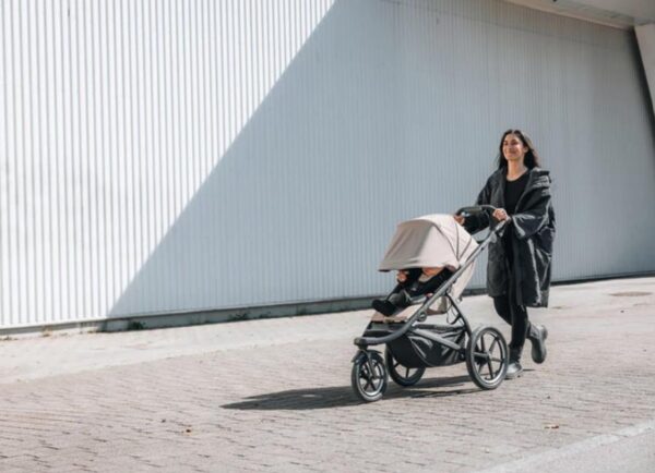 Ratini.lv | Urban Glide 3 bērnu sporta ratiņi ar magnētisku sprādzi krāsa Dark Slate bilde #27