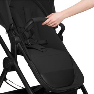 Lionelo GREET 3IN1 bērnu ratu komplekts krāsa BLACK ONYX