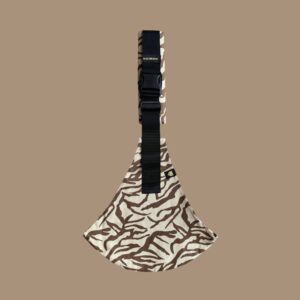 WILDRIDE PRINT bērnu pārnēsāšanas soma krāsa Zebra