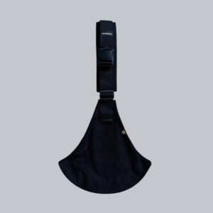 WILDRIDE LINEN bērnu pārnēsāšanas soma krāsa Black    ´