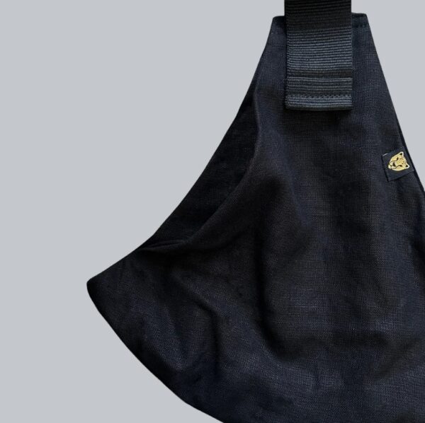 Ratini.lv | LINEN bērnu pārnēsāšanas soma krāsa Black ´ bilde #9
