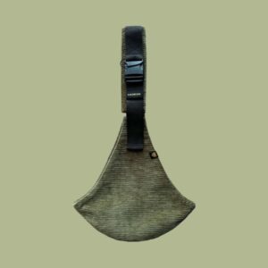 WILDRIDE RIB CORDUROY bērnu pārnēsāšanas soma krāsa Olive rib