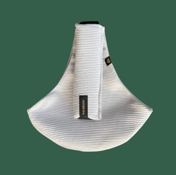 Ratini.lv | RIB CORDUROY bērnu pārnēsāšanas soma krāsa Cream rib bilde #1
