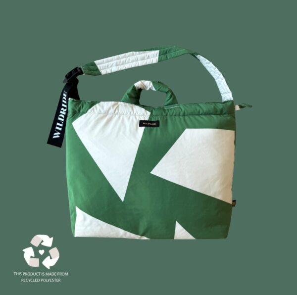 Ratini.lv | plecu autiņbiksīšu soma mammai krāsa Green Graphic bilde #1