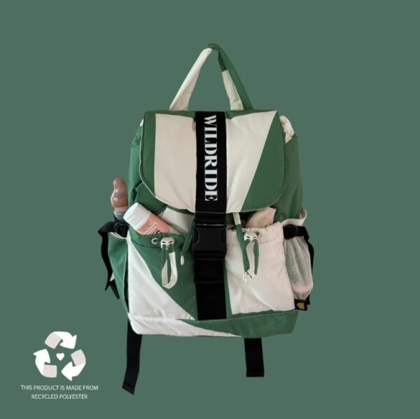 Ratini.lv | pieaugušo mugursoma krāsa Green Graphic bilde #1