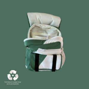 WILDRIDE bērnu mugursoma krāsa Green Graphic