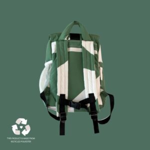 WILDRIDE bērnu mugursoma krāsa Green Graphic