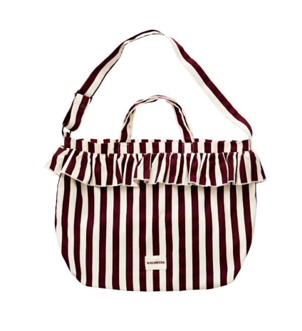 Ratini.lv | plecu soma krāsa Bordeaux Stripe bilde #1