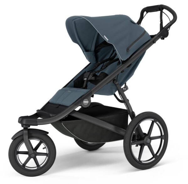Ratini.lv | Urban Glide 3 bērnu sporta ratiņi ar magnētisku sprādzi krāsa Dark Slate bilde #1
