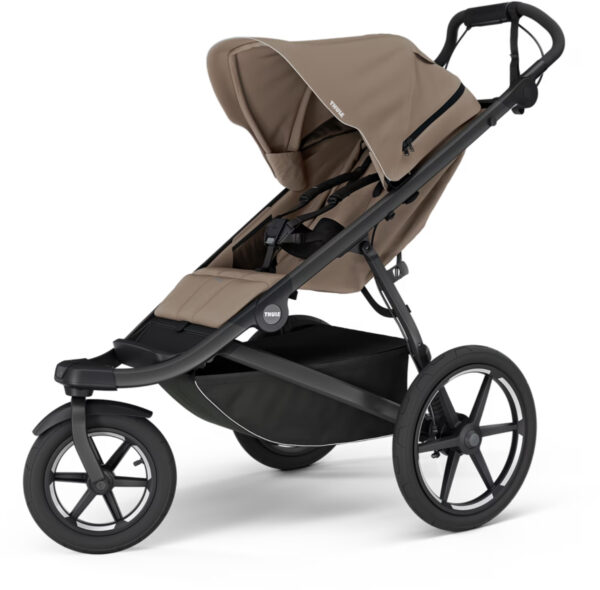 Ratini.lv | Urban Glide 3 bērnu sporta ratiņi ar magnētisku sprādzi krāsa Tinted Taupe bilde #1