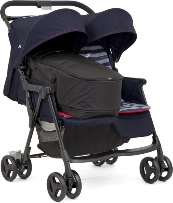 Ratini.lv | SOFT Carrycot bērnu ratu mīkstā kulbiņa krāsa Shale bilde #11