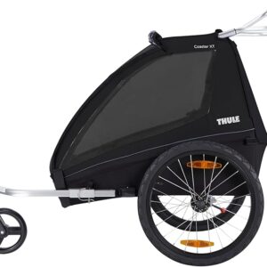Thule Coaster XT bērnu velopiekabe krāsa Black