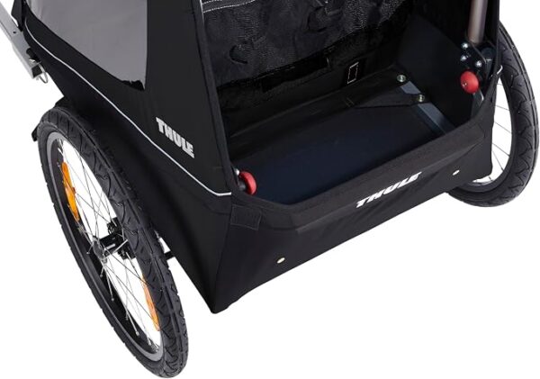 Ratini.lv | Coaster XT bērnu velopiekabe krāsa Black bilde #9