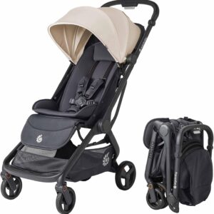 ERGOBABY Metro 3 bērnu pastaigu un ceļojumu ratiņi krāsa Natural Beige