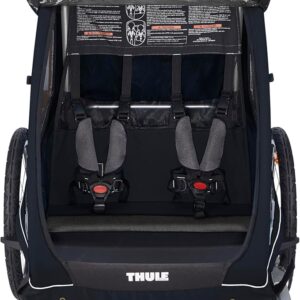 Thule Coaster XT bērnu velopiekabe krāsa Black