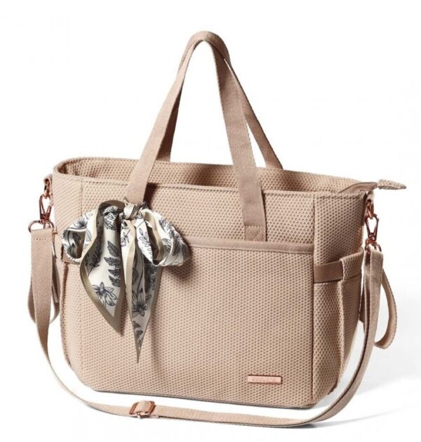 Ratini.lv | CARMEN bērnu ratu soma krāsa 1571/02 Beige bilde #1