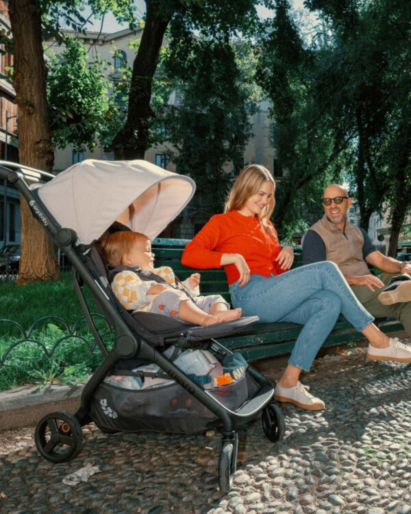 Ratini.lv | Metro 3 bērnu pastaigu un ceļojumu ratiņi krāsa Natural Beige bilde #35