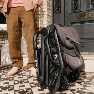 ERGOBABY Metro 3 bērnu pastaigu un ceļojumu ratiņi krāsa Onyx Black