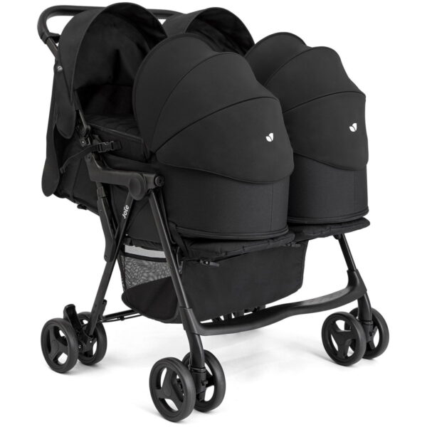 Ratini.lv | SOFT Carrycot bērnu ratu mīkstā kulbiņa krāsa Shale bilde #17